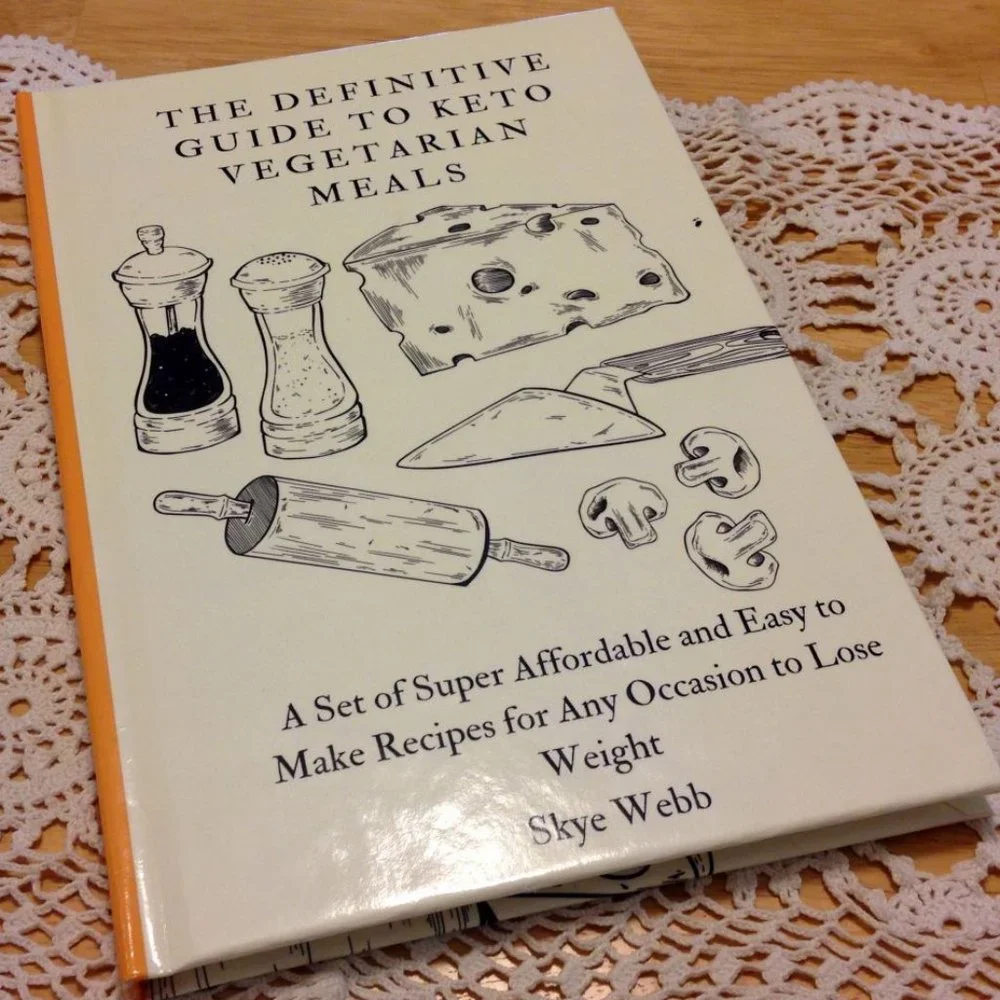 Keto Vegetarian Recipes - Keto Vegetarian Hardback cookbook